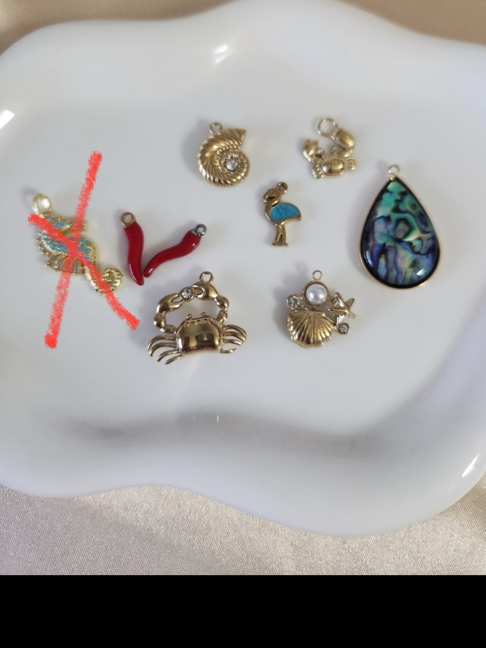 New Stainless Steel Charms